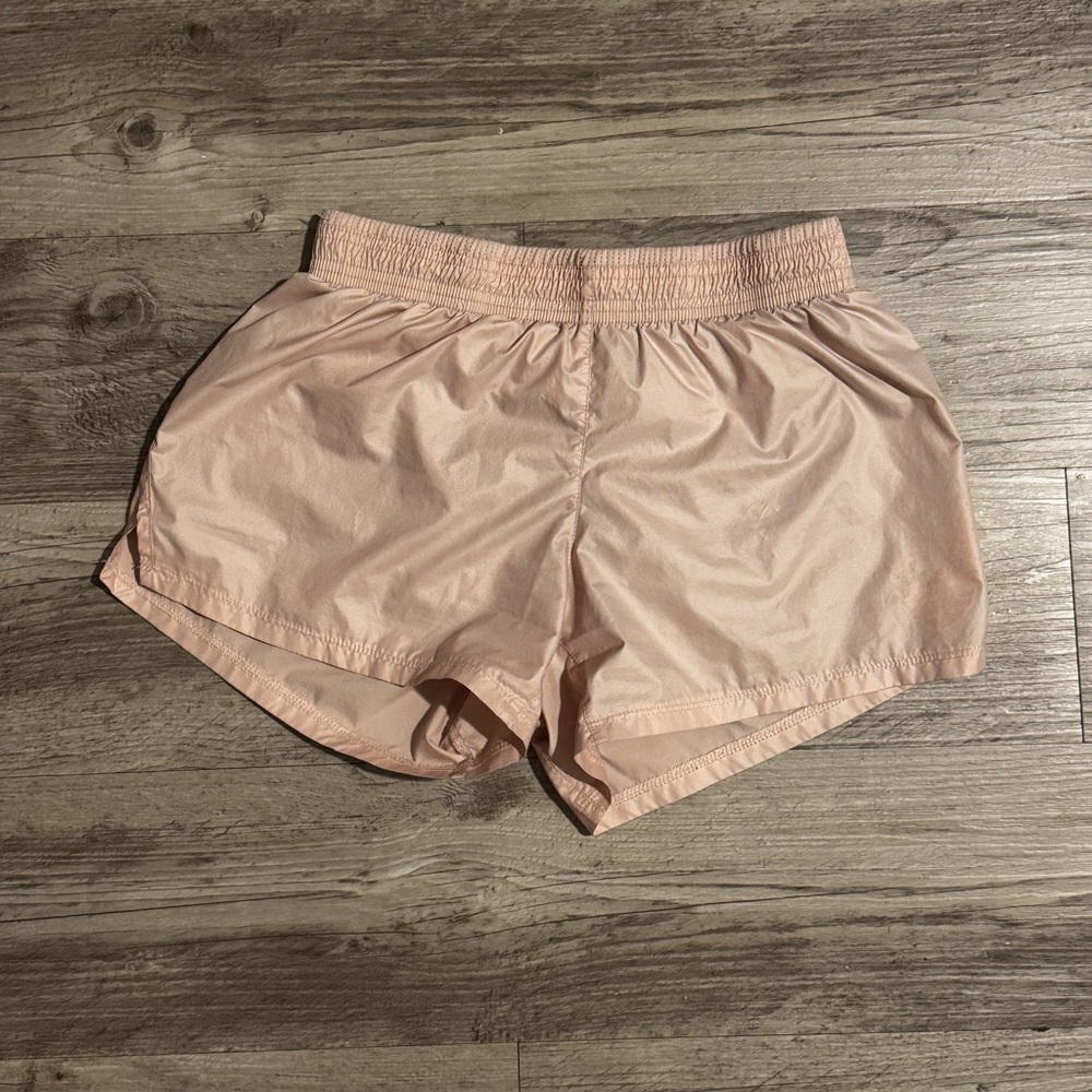 Nike Women's Light Blush Pink Athletic Shorts